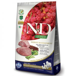 N&D dog GF QUINOA Weight Managment Lamb