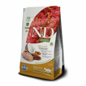 N&D cat GF QUINOA Skin & Coat Quail