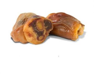 Mega velká 1/2 šunková kost pro psy 550g 2ks