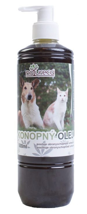 NATURECA KONOPNÝ OLEJ 500ml