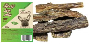 NATURECA Hovězí jícen pláty sušené 250gr