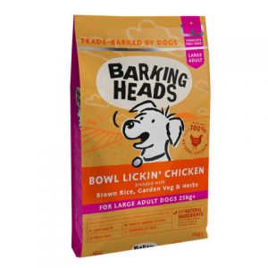BARKING HEADS Big Foot Bowl Lickin' Chicken  12kg