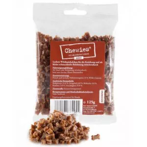 CHEWIES Mini Wildknöchelchen – se zvěřinou 125g