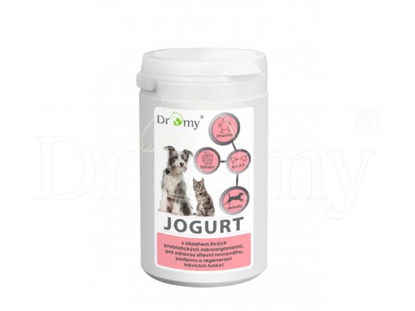 DROMY Jogurt pro psy a kočky s probiotiky 800g