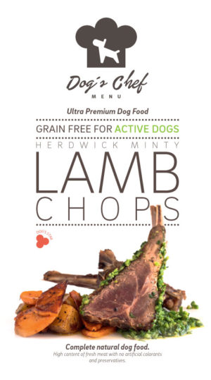 DOG’S CHEF Herdwick Minty Lamb Chops ACTIVE DOGS