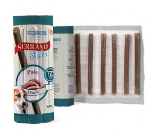 Serrano Dog Sticks Duck, tyčinka 16 x 12 g