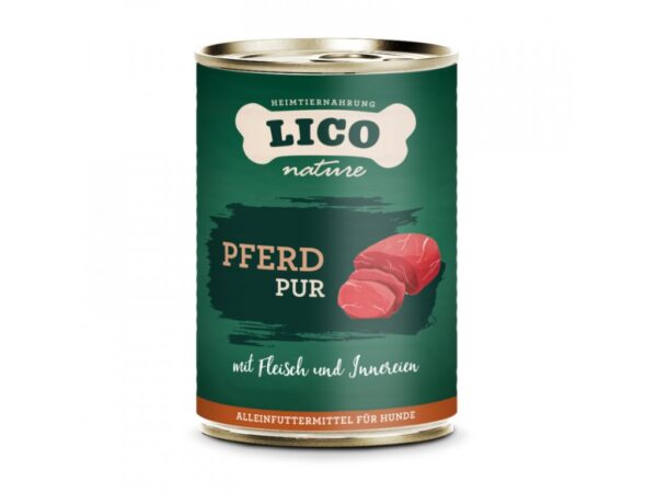 LICO - Koňské maso "PUR" pro psy