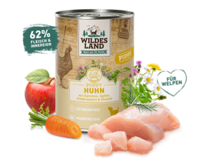 WILDES LAND - Kuřecí maso pro štěňata 400g