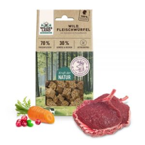 WILDES LAND - Pečené kocky zvěřina 100g