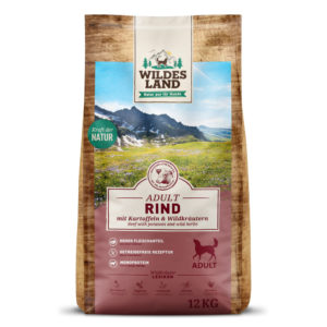 WILDES LAND - Hovězí maso s brambory a bylinkami Grain Free