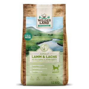 WILDES LAND - Jehněčí maso s lososem Grain Free