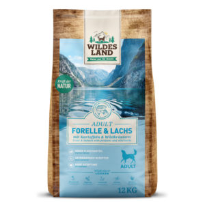 WILDES LAND - Pstruh a losos s brambory a bylinkami Grain Free