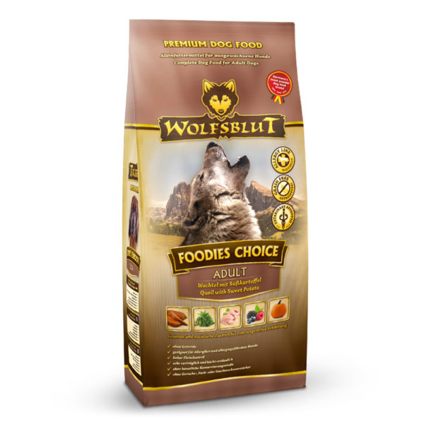 WOLFSBLUT FOODIES CHOICE ADULT - KŘEPELKA S BATÁTY