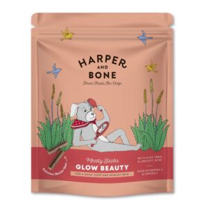 HARPER & BONE Meaty Sticks GLOW BEAUTY  75 g - pamlsky pro krásnou srst