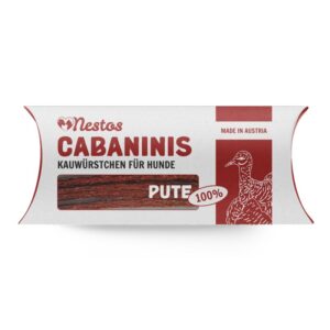NESTOS - Krůtí kabanosky pro psy 60g