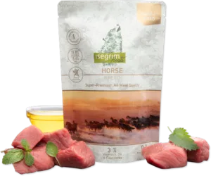 ISEGRIM dog Monoprotein Isegrim Roots, Horse – kapsička 410g