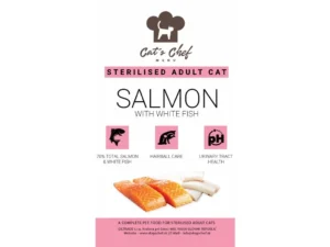 CAT’S CHEF SALMON WITH WHITE FISH