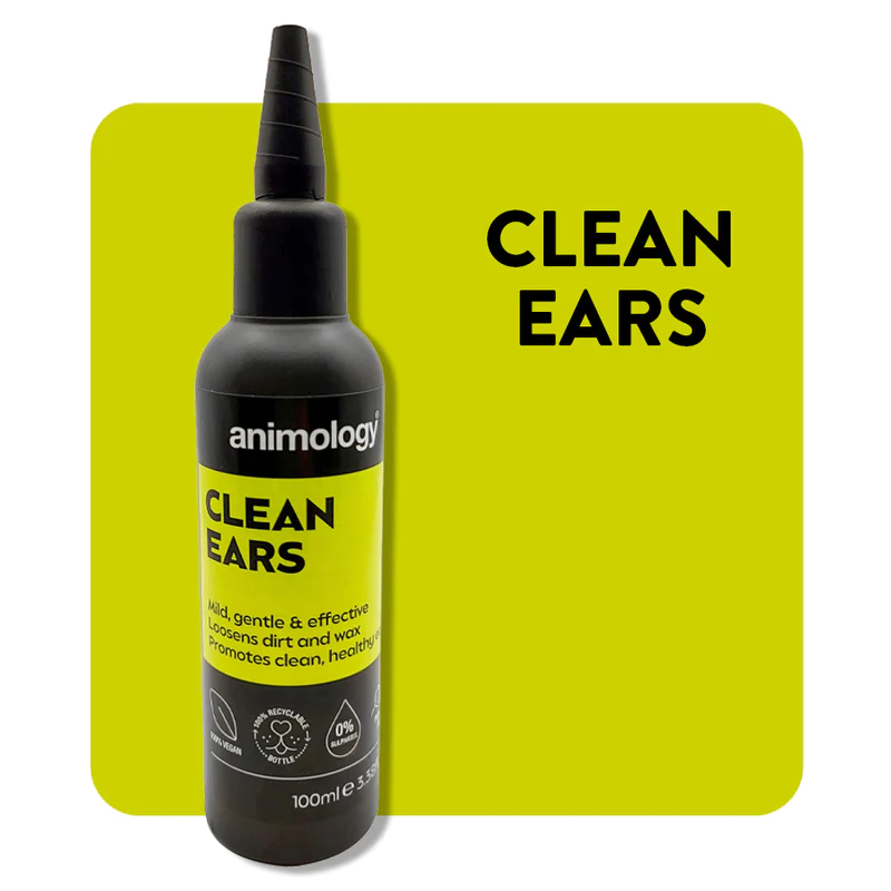 ANIMOLOGY Clean Ears, 100ml – čistící roztok na uši